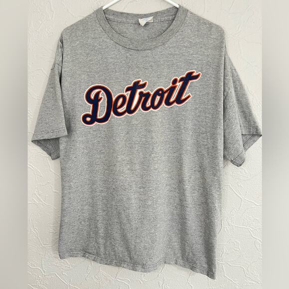 Vintage Detroit Tigers Pudge Ivan Rodriguez Shirt Grey Size XL - Picture 2 of 3